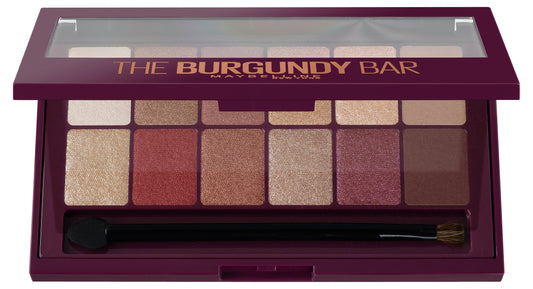 Maybelline New York – Lidschatten-Palette – The Burgundy Bar